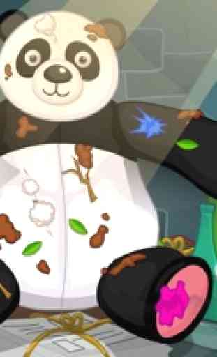 Panda rag doll -  repair  dress up  Dolly 3