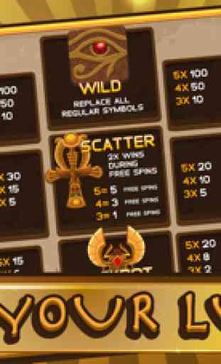 Pharaoh Casino - Ancient Egypt Slots Machines 3