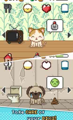 Pix! - Virtual Pet Widget Game 2