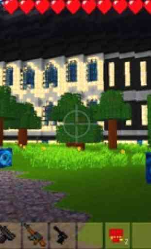 Pixel Block Gun 3D 1