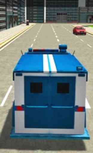 Police Criminals Transport Van – City Bus Driver 1