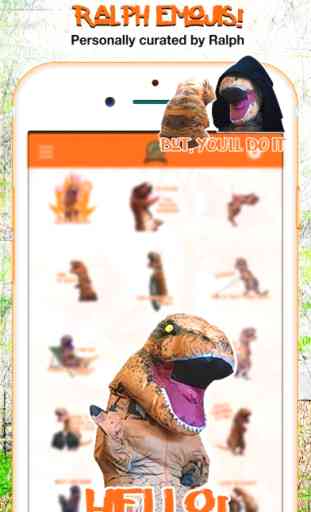 Ralph the Rex - Official Dino Emojis & Gifs 2