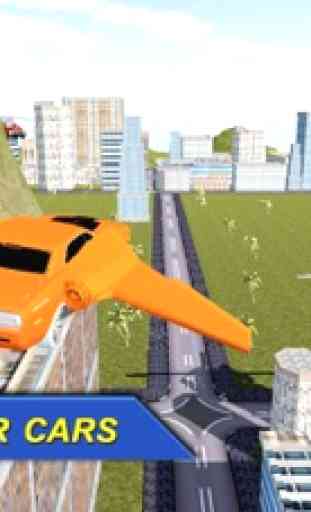 Real Flying Jet Car: Simulator futuristic Flight 2
