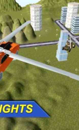 Real Flying Jet Car: Simulator futuristic Flight 4