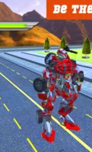Real Robot War - Transform Car 3