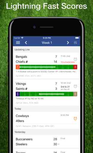 Scores App: Pro Football 2019 1