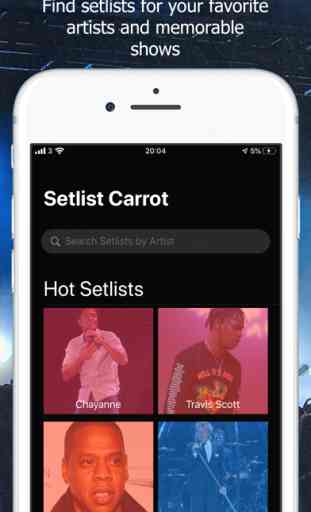 Setlist Carrot 1