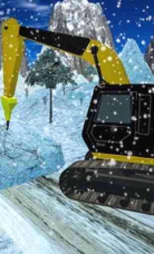 Snow Plow Truck Driver Game 1