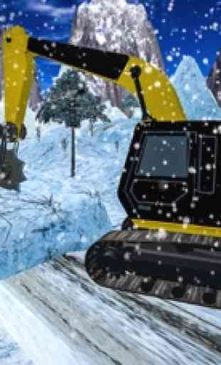 Snow Plow Truck Driver Game 3