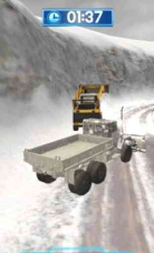 Snow Plow Truck: Road Repair 2