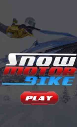 Snowmobile Stunt Bike Rider 1