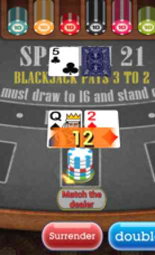 Spanish Blackjack 21 4
