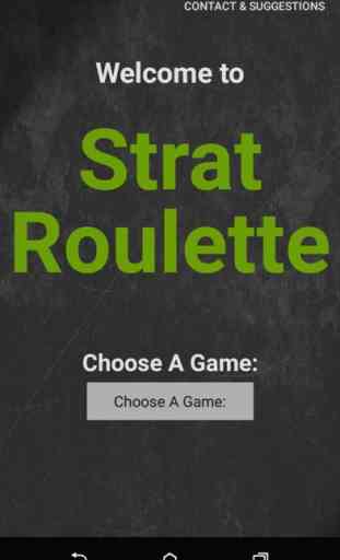 Strat Roulette Hub 1