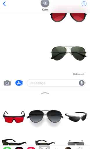 Sunglasses Stickers for iMessa 2