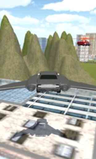 Super Flying Car Racing Games 2