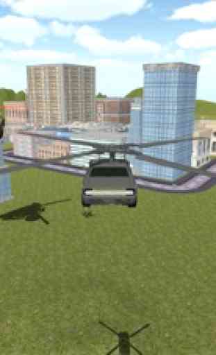 Super Flying Car Racing Games 4