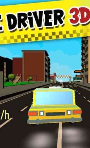 Taxi driver 3D car simulator 4