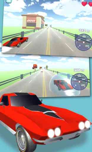 Turbo Cars 3D - Dodge Game of Avoid Car Obstacles 1