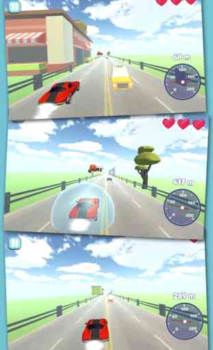 Turbo Cars 3D - Dodge Game of Avoid Car Obstacles 2