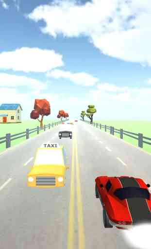 Turbo Cars 3D - Dodge Game of Avoid Car Obstacles 3