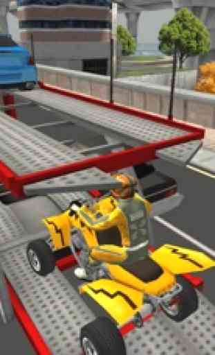Vehicle Transporter Truck Game 4