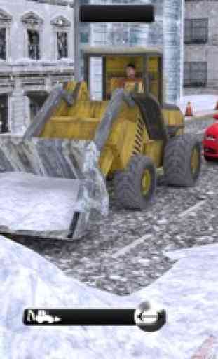 Winter Crane Plow Truck Blower 1