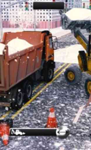 Winter Crane Plow Truck Blower 4