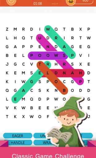 Wizard Challenge Word Search for Harry Potter 1