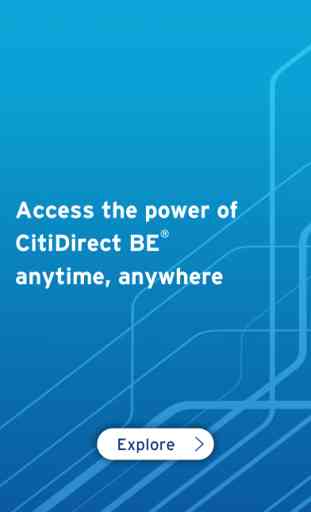CitiDirect BE® 1