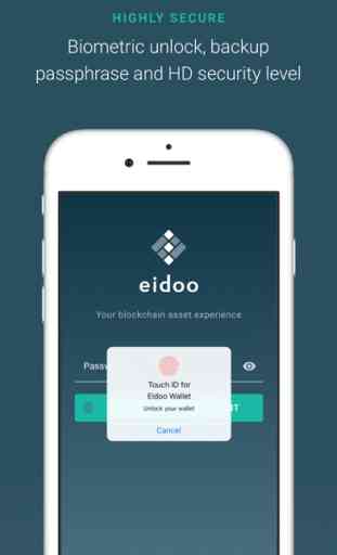 Eidoo Ethereum Bitcoin Wallet 1