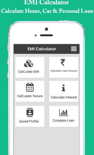 EMI Calculator - Easy EMI,Loan,Interest Calculator 1