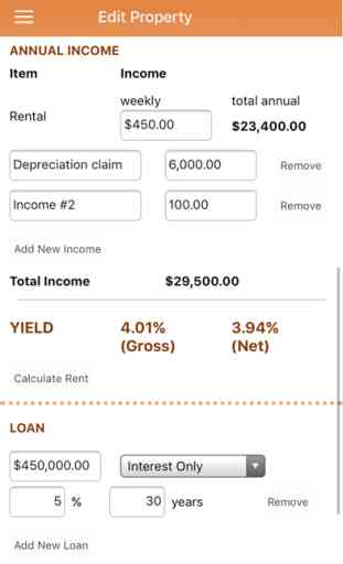 Property Yield Calculator 2