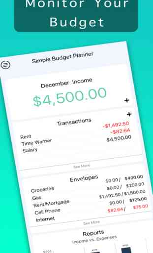 Simple Budget Planner Deluxe 1