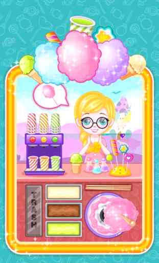 Cotton Candy And Lollipop Crush -  Management game 1