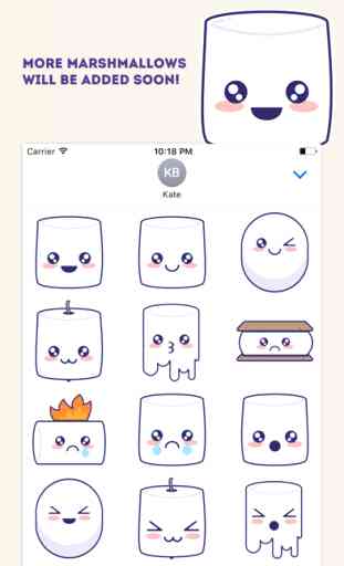 Marshmallow Kawaii Emoji 2