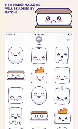 Marshmallow Kawaii Emoji 3