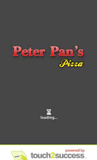 Peter Pan Pizza 1