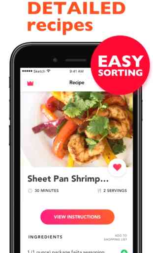 Recipe book – my dish prep app 2