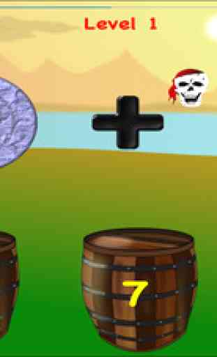 Games Math Pirate - Quiz Trainer for Kids - Educational App for First, Second, Third and Fourth Grade 2