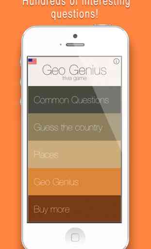 Geo Quiz Game 5 in 1 -  USA, facts, flags, landmarks and more 1