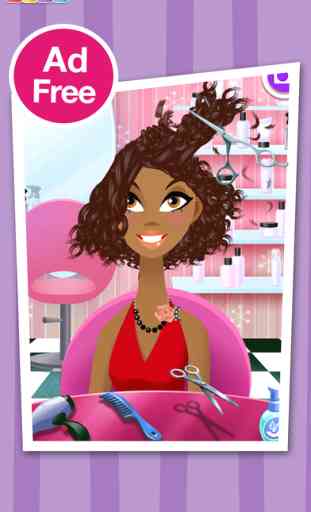 Girls Hair Salon - Hair Style & Makeover Game for Kids, by Pazu 2