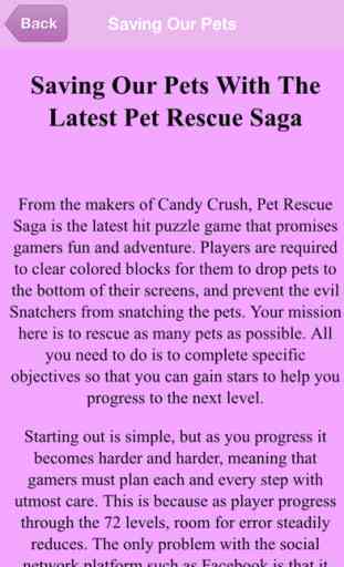 Guide for Pet Rescue Saga - All New Levels,Videos,Strategy,Tricks,Tips,Walkthrough 1