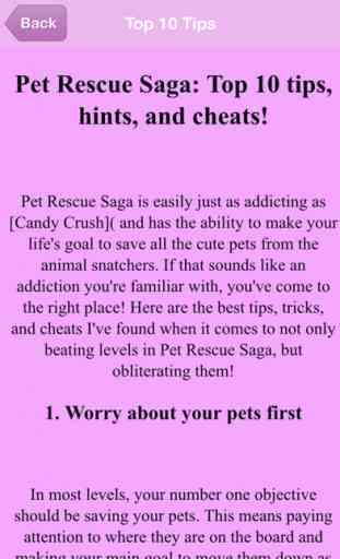 Guide for Pet Rescue Saga - All New Levels,Videos,Strategy,Tricks,Tips,Walkthrough 4