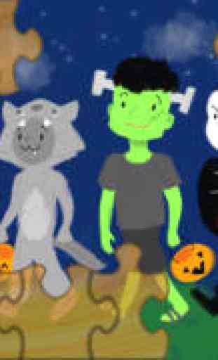 Halloween Kids Puzzles: Pirate, Vampire and Mummy Games for Toddlers, Boys and Girls 3