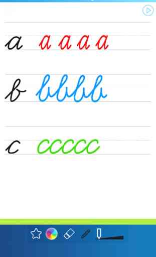 Handwriting Worksheets ABC 123 Educational Games For Children : Learn To Write The Letters Of The Alphabet In Script And Cursive 4