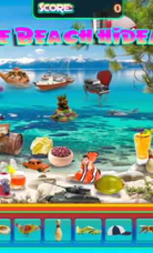 Hidden Objects California Beaches - Pacific Coast Beach & Vacation Seek & Find Games FREE 3
