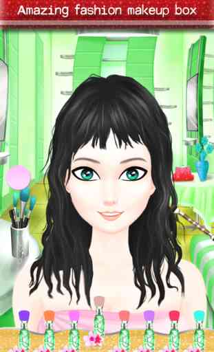 High-School Princess Salon :  Girls Make-up, Dress-up and Makeover Game by Phoenix Games 2
