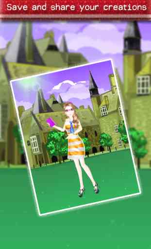 High-School Princess Salon :  Girls Make-up, Dress-up and Makeover Game by Phoenix Games 4