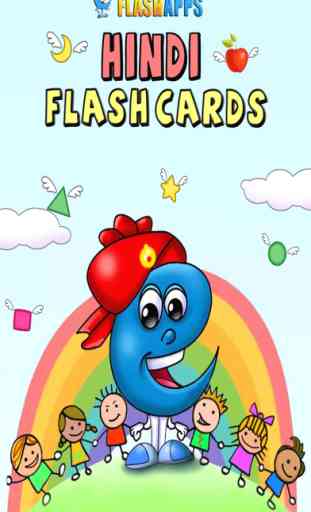 Hindi Flash Cards Free : Kids learn to speak Hindi language with video & audio flashcards 1