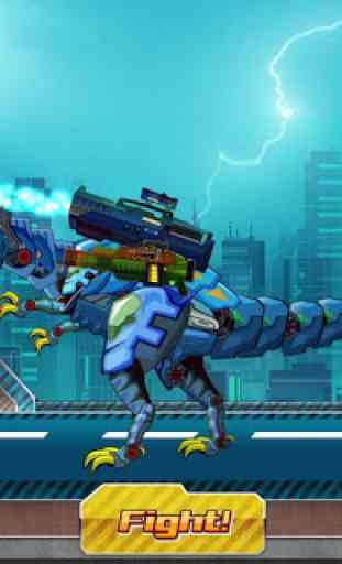 Dinosaur Robot Wars 4
